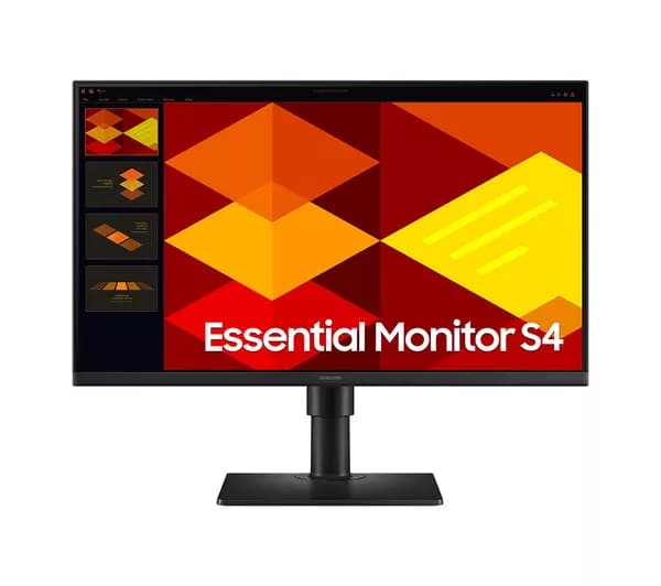 SAMSUNG LS24D400GAUXXU S4 Full HD 24" IPS LCD Monitor - Black