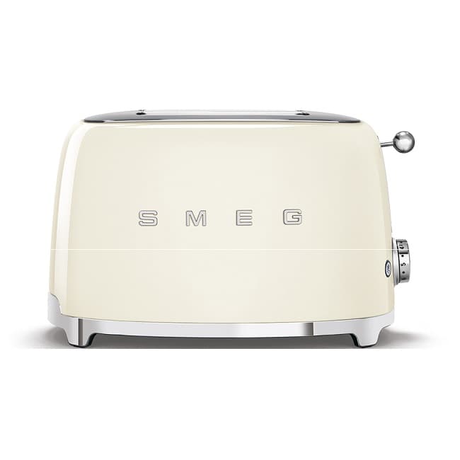 Smeg 50's Retro style 2 Slice Cream Toaster TSF01CRUK