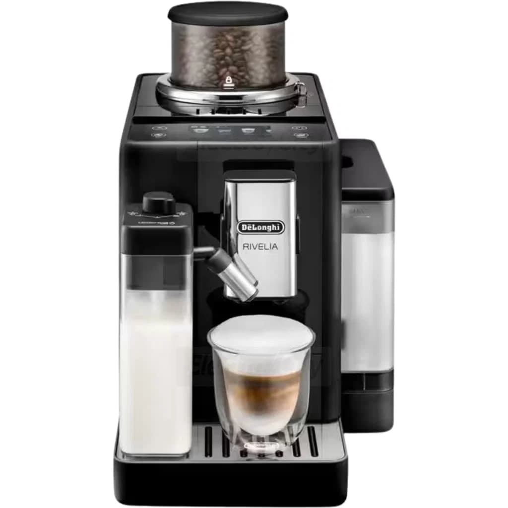 De’Longhi Rivelia Start Bean-to-Cup Automatic Coffee Machine with Bean Switch System | Onyx Black