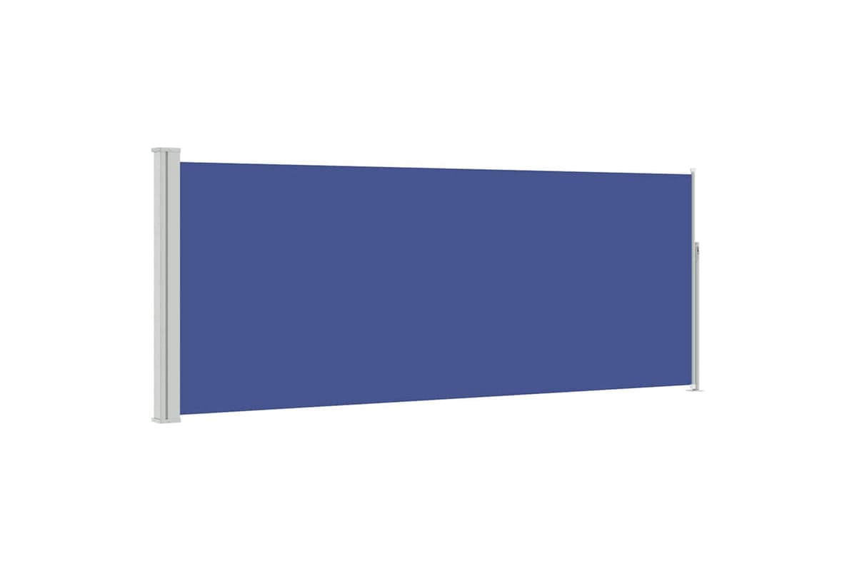 vidaXL 45361 Retractable Side Awning 120 X 300cm Blue