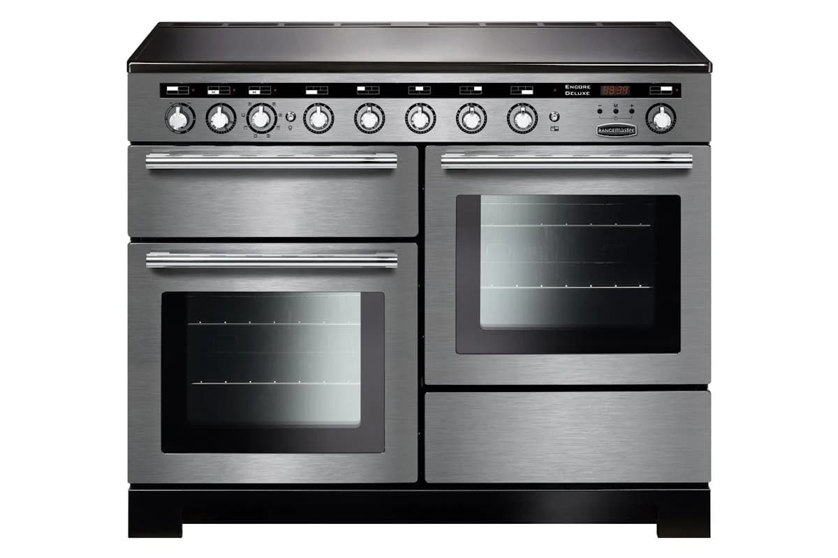 Rangemaster 110cm Encore Deluxe Induction Range Cooker | EDL110EISS/C