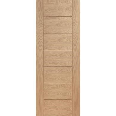 Internal Oak FD30 Fire Door - Unfinished - 2032 x 813 x 44mm - Palermo - XL Joinery