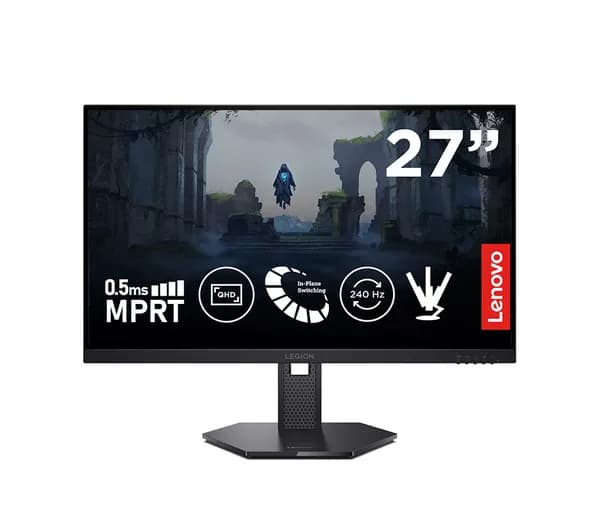 LENOVO Legion 27q-10 Quad HD 27" IPS LCD Gaming Monitor - Black
