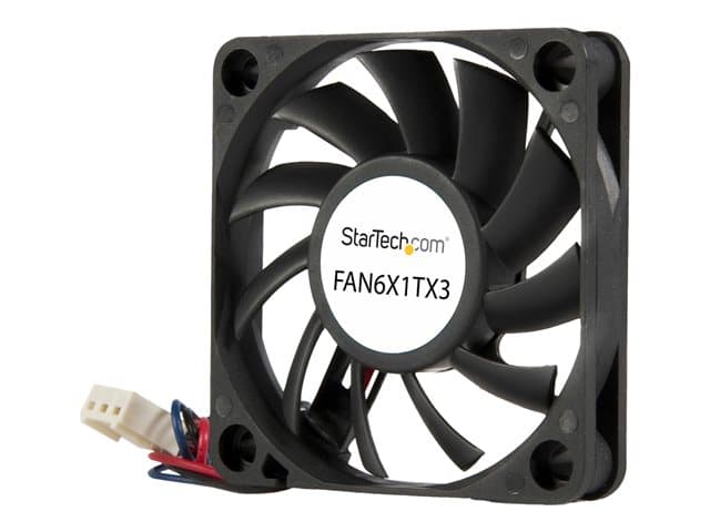 Startech 60x10mm Replacement Ball Bearing Computer Case Fan w/ TX3 Connector