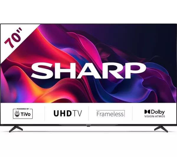 SHARP 4T-C70GK4245IB 70" Smart 4K Ultra HD HDR LED TV