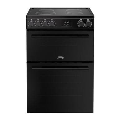 Belling Vision 60cm Electric Cooker with Induction Hob - Black