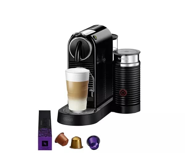 NESPRESSO by De'Longhi Citiz with Milk Frother EN267.BAE Coffee Machine – Black