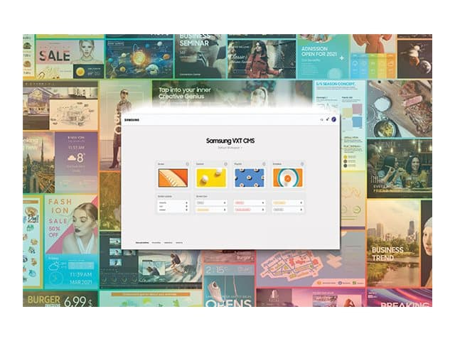 SAMSUNG - VXT CMS Standard - subscription licence (1 year) - 1 display