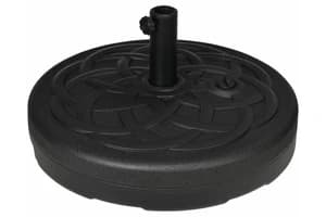 Outsunny Garden Parasol Umbrella Stand | Black