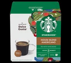 STARBUCKS Nescafé Dolce Gusto Americano House Blend Coffee Pods - 12 Servings