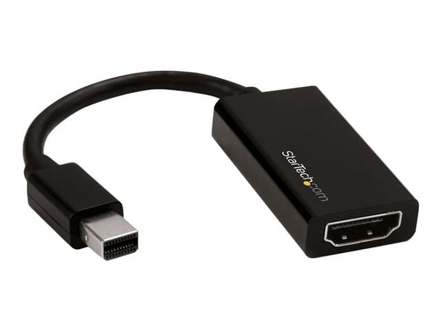 STARTECH.COM - StarTech Mini DisplayPort to HDMI Adapter - 4K mDP to HDMI Converter - UHD 4K 60Hz (MDP2HD4K60S) - video converter