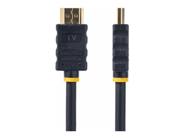 STARTECH.COM - Startech 5m (15 ft) Active High Speed HDMI Cable - Ultra HD 4k x 2k HDMI Cable - HDMI to HDMI M/M - 1080p - Audio Video Gold-Plated (HDMM5MA) - HDMI cable - 5 m