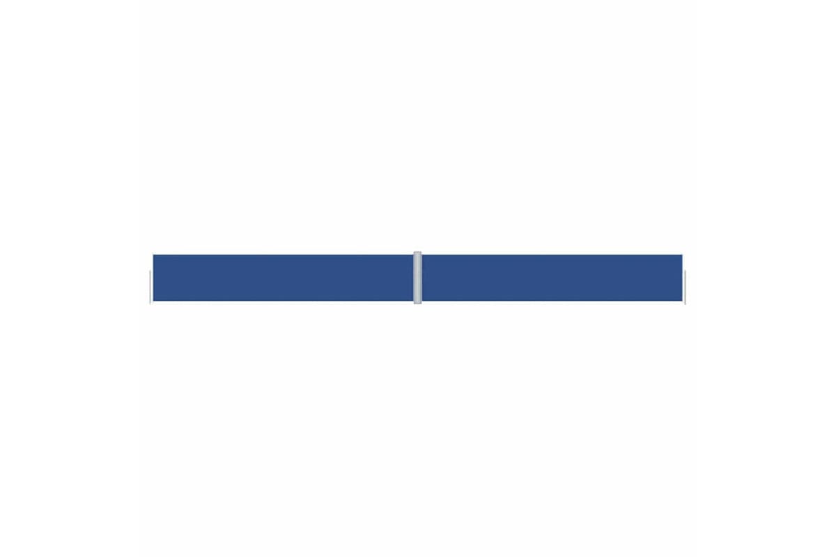 vidaXL 318058 Retractable Side Awning Blue 117x1200cm