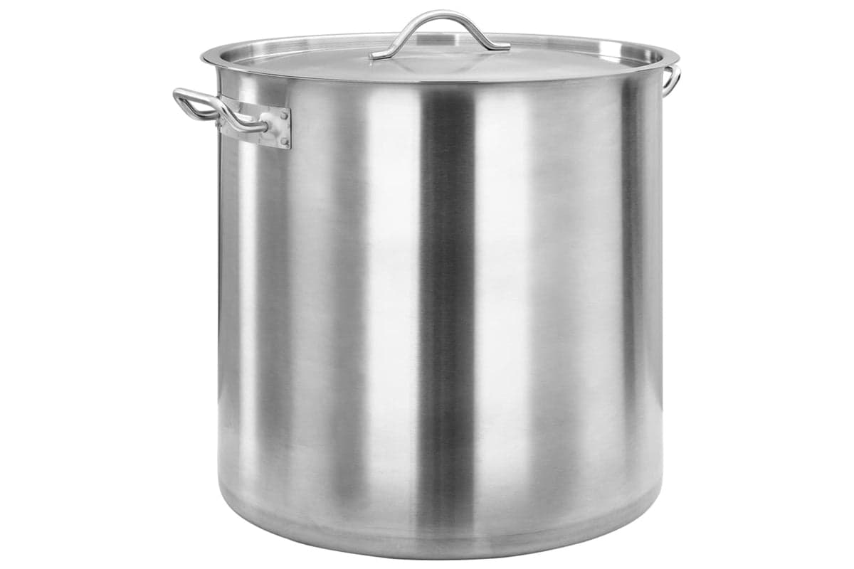 vidaXL 51136 Stock Pot 71 L 45x45cm Stainless Steel