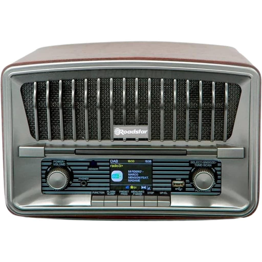 Roadstar Retro Design Radio &amp; CD Player