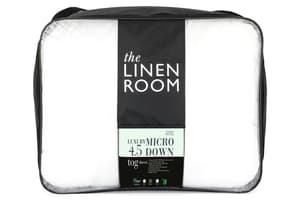 The Linen Room | Luxury Microdown 4.5 Tog Duvet | Single