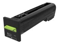 LEXMARK - black - original - toner cartridge - LCCP, LRP