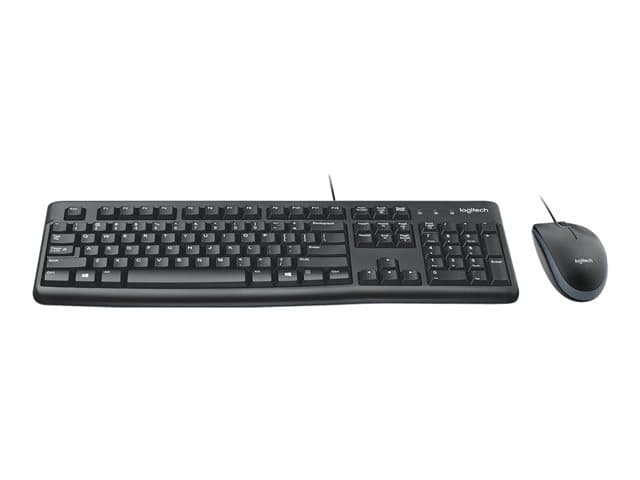 LOGITECH - Desktop MK120 - keyboard and mouse set - Swiss Input Device