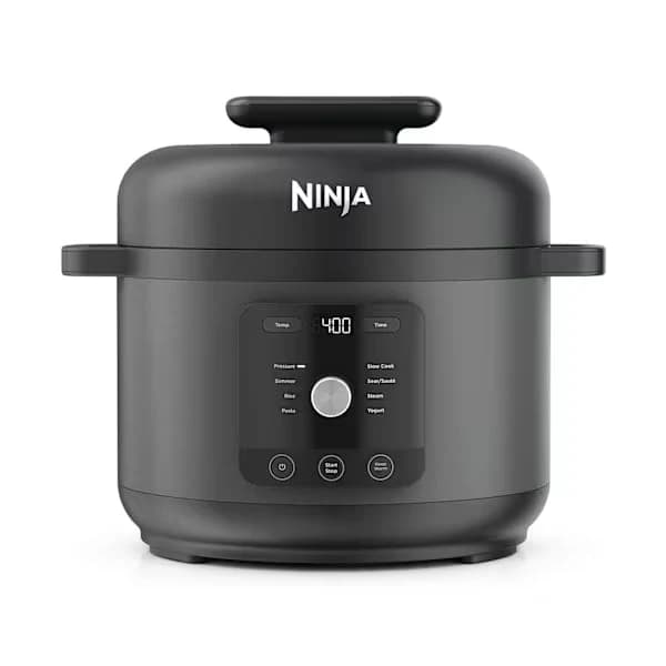 Ninja HyperHeat 9-in-1 Pressure & Rice Cooker 6L Black | PC201UK