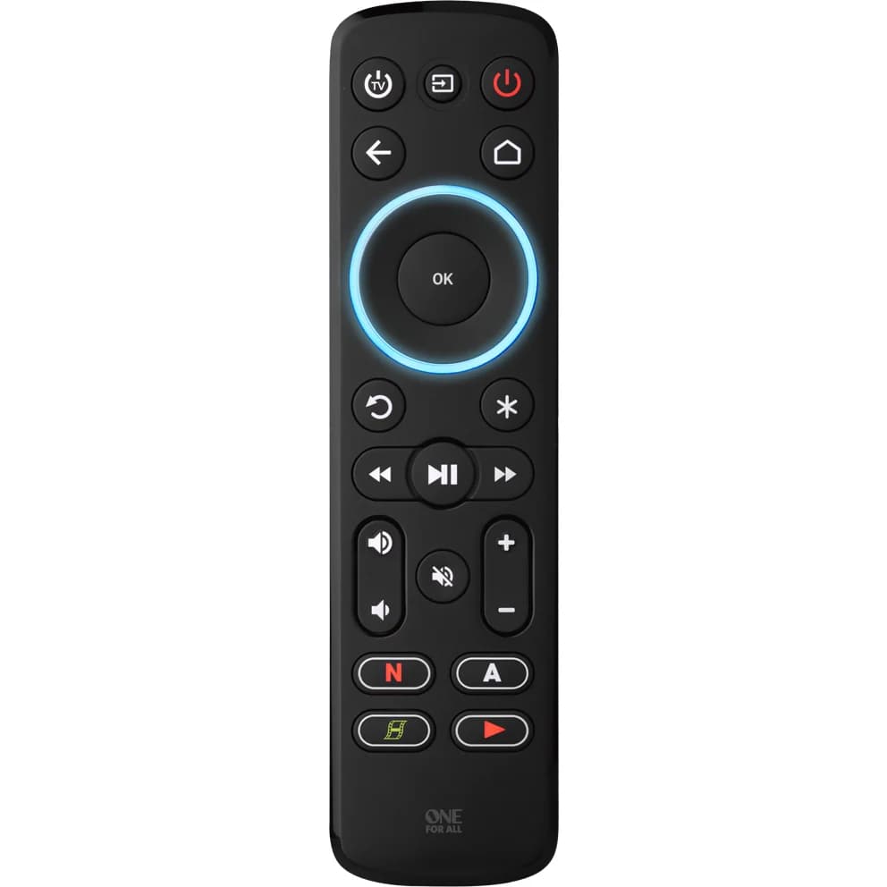 One For All Streamer Remote for Streaming Devices - Black | URC7935