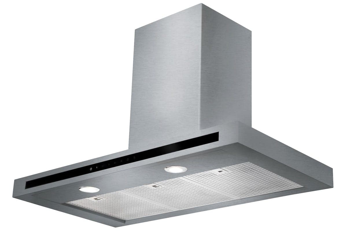 Rangemaster 90cm Hi-Lite Flat Chimney Hood | HLTHDS90SS