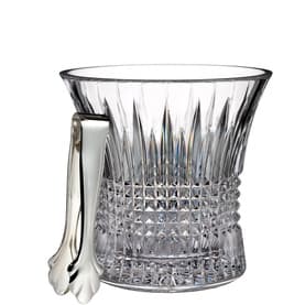 Lismore Diamond Ice Bucket With Tongs