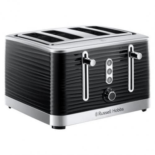 RUSSELLHOBBS            4 SLICE INSPIRE TOASTER - BLACK