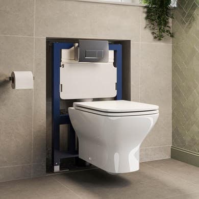 Palma Wall Hung Rimless Toilet