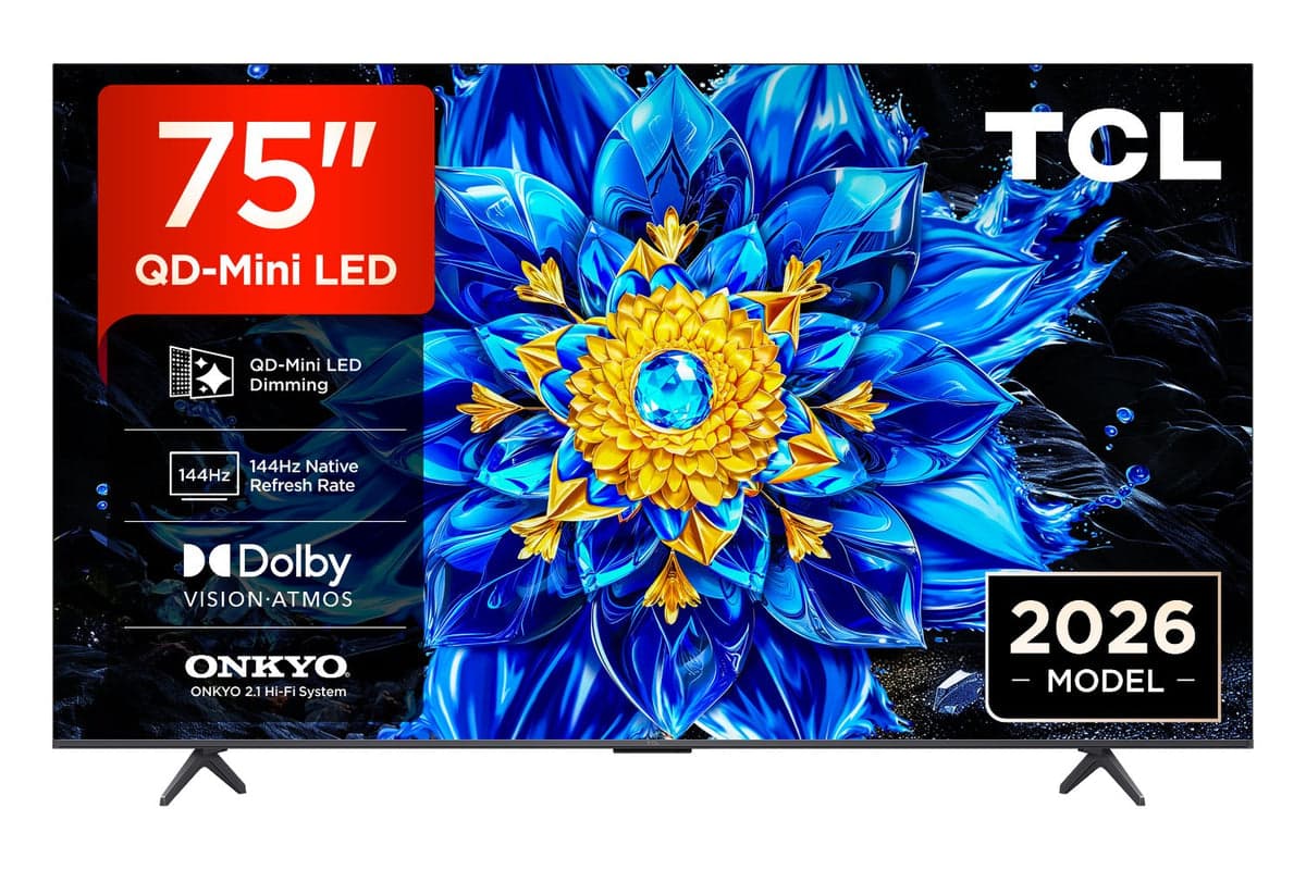 TCL P8L 75" QD-Mini LED Dimming TV (2026) | 75P8L