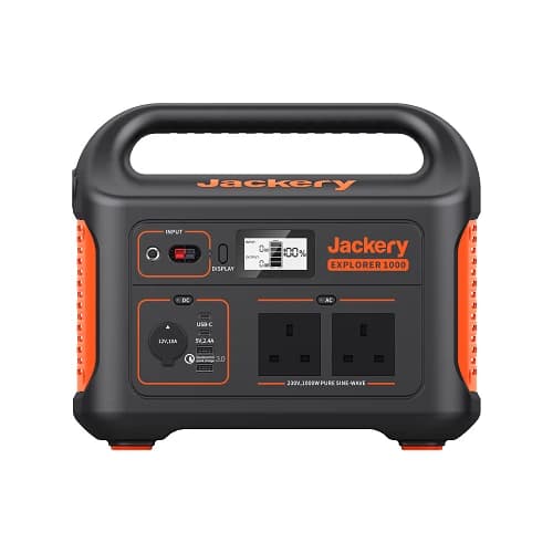 Jackery Explorer 1000 Portable Power Station 1002Wh 1000W | 70-1000-UKO001