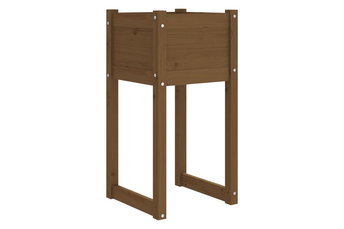 vidaXL 822128 Planter Honey Brown 40x40x81cm Solid Wood Pine