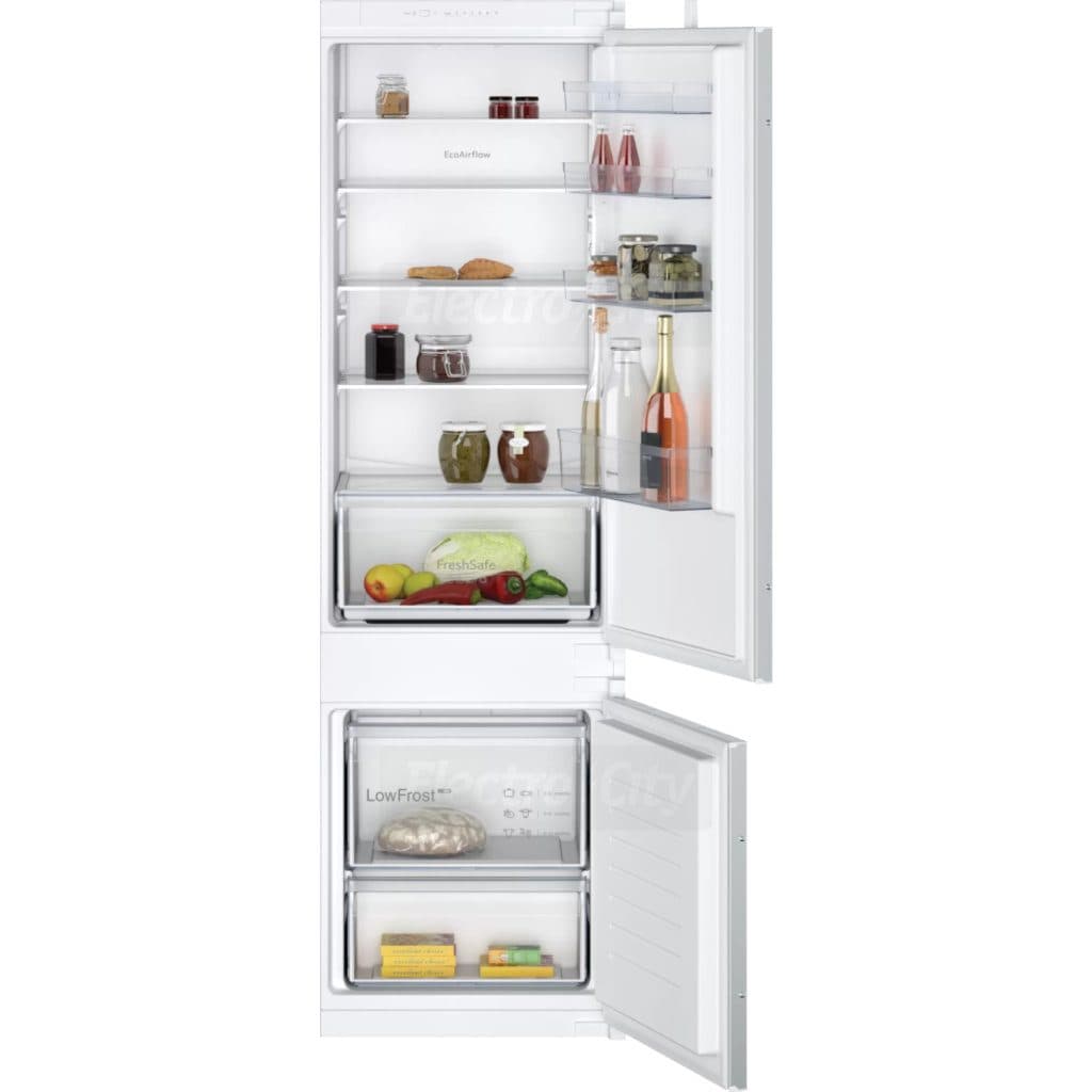 Neff N 30 55cm Built-In Fridge Freezer | White