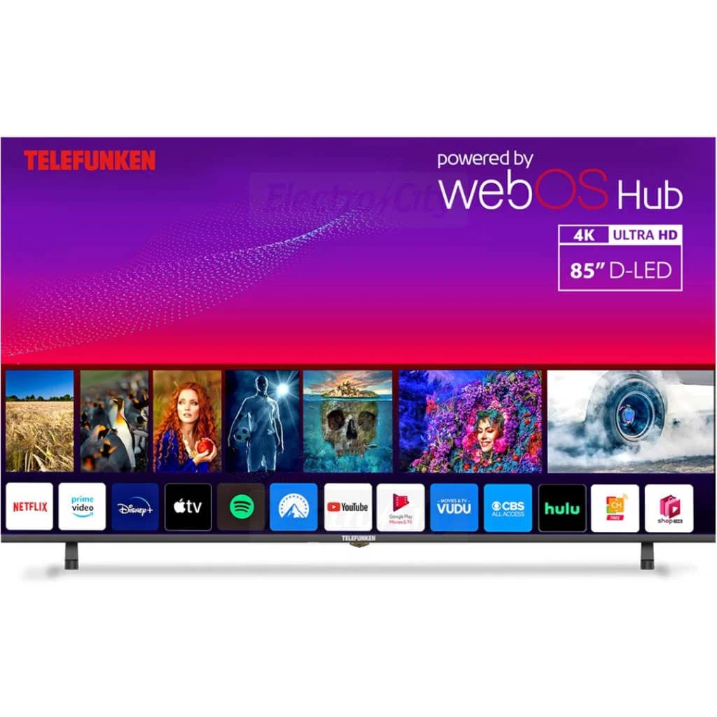 Telefunken N21 Series 85 Inch 4K Ultra HD Smart TV