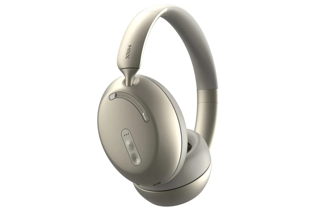 Mixx Audio StreamQ D3ANC Active Noise Cancelling Bluetooth Headphones | Sand