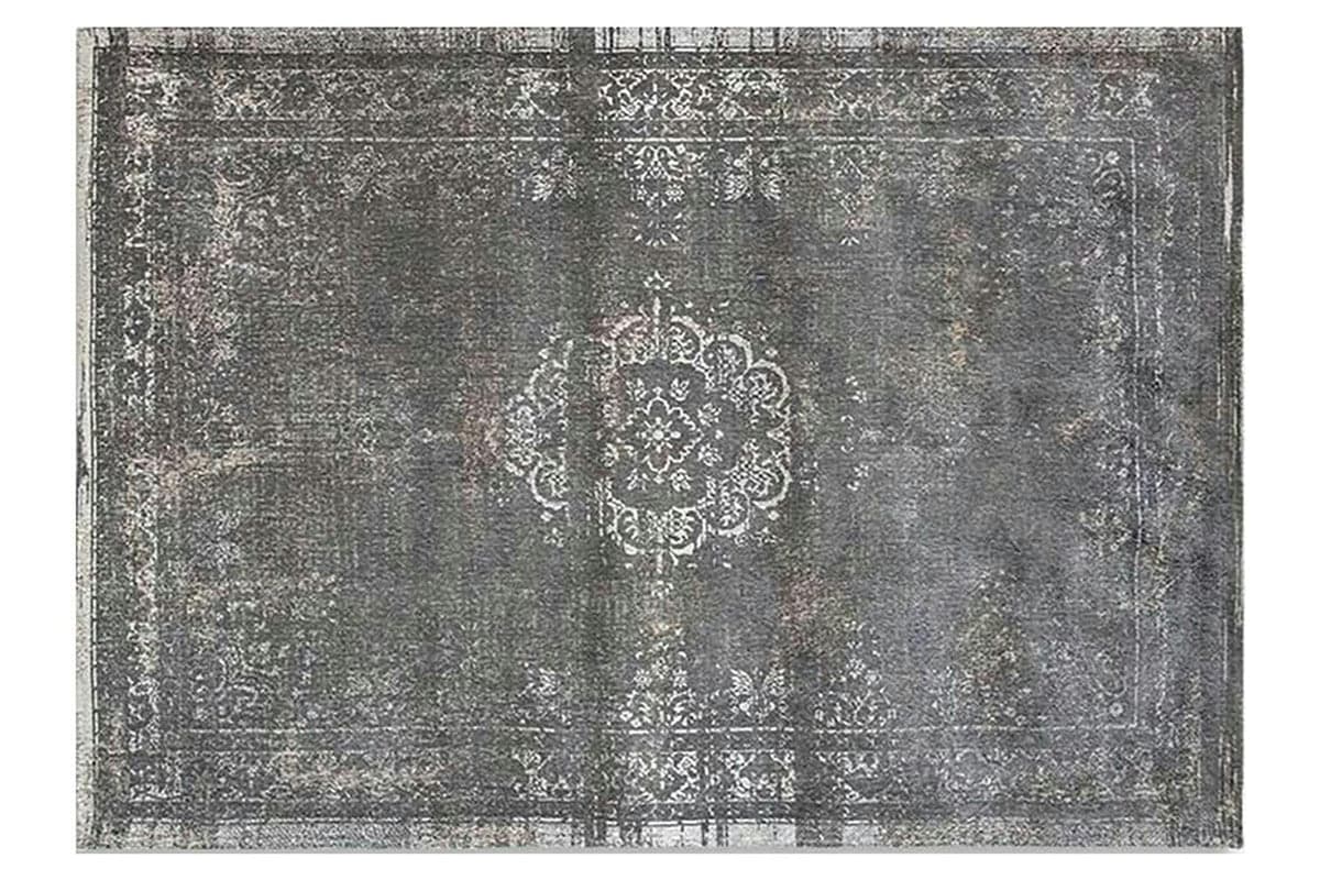 Louis De Poortere | Medallion Eco Rug | Stone | 240 x 340 cm