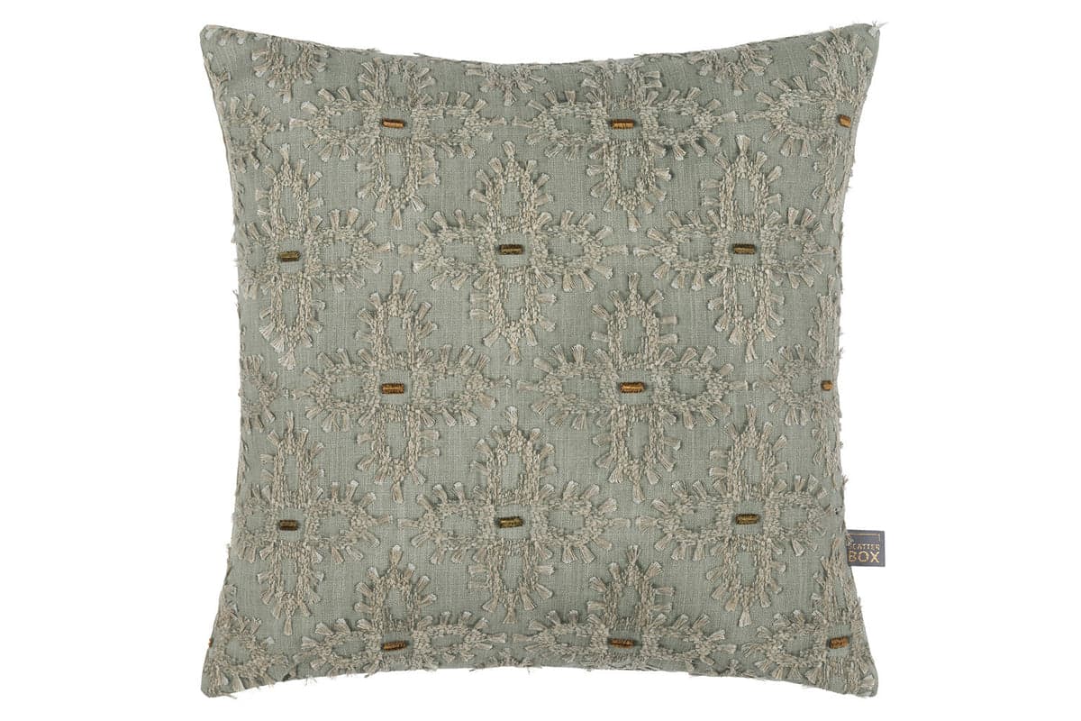 Hattie Cushion | Sage Green | 43 x 43 cm