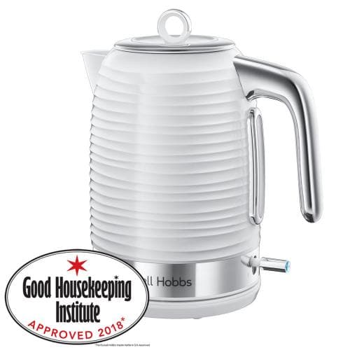 RUSSELLHOBBS            1.7LITRE JUG KETTLE - INSPIRE RANGE - WHITE