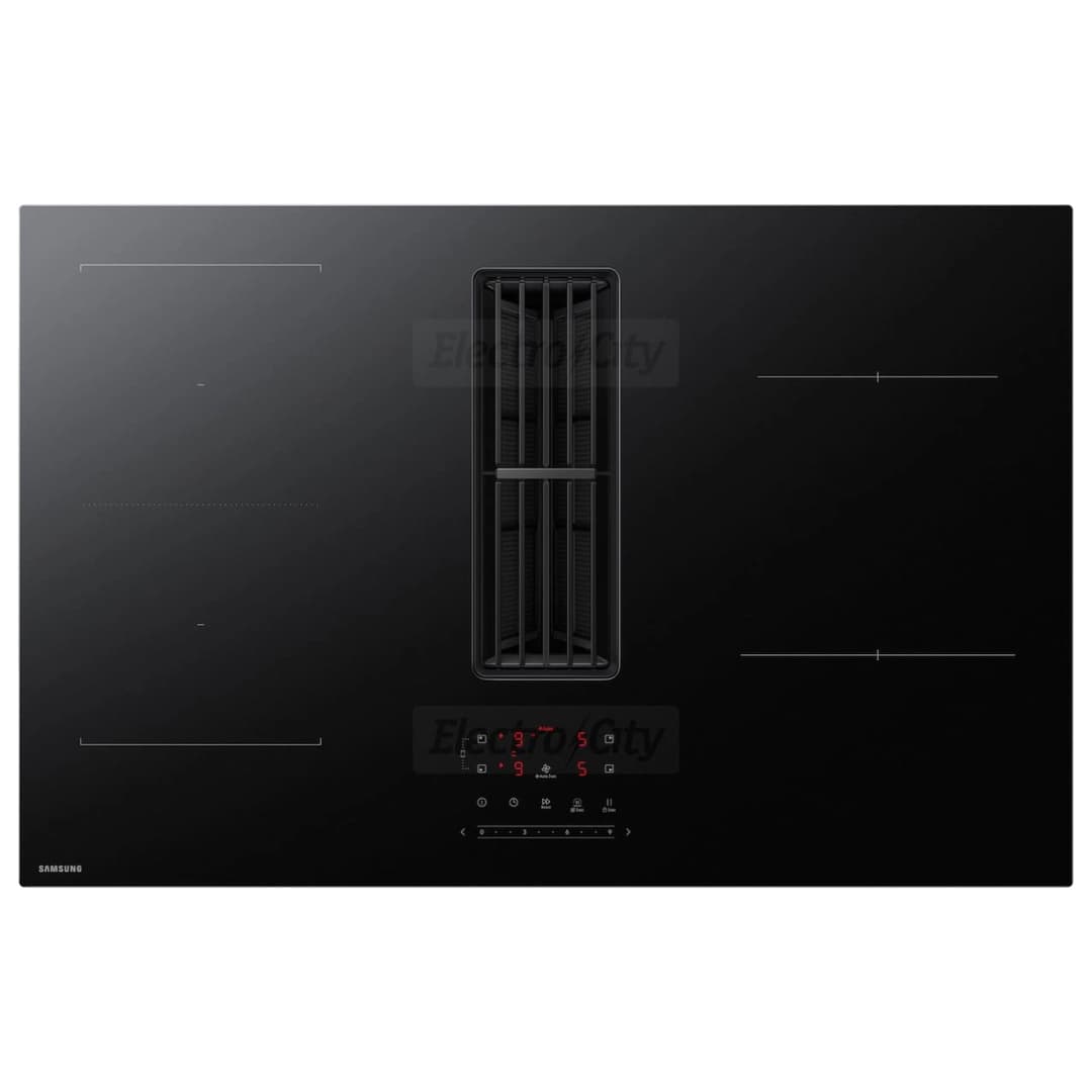 Samsung 80cm Built-in 4 Zone Vented Induction Hob | Black