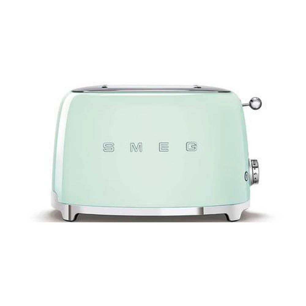 Smeg TSF01PGUK 50's Retro Style Aesthetic 2 Slice Toaster – Pastel Green