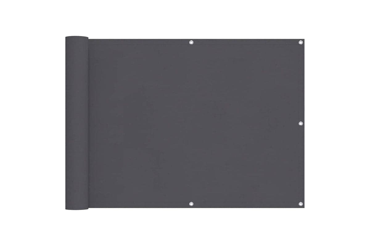 vidaXL 42326 Balcony Screen Oxford Fabric 90x400cm Anthracite