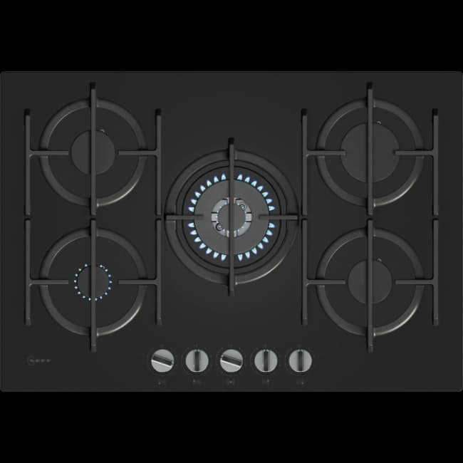 Neff N70 Gas Hob 75 cm - Black | T27PIQ4S0