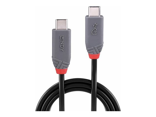 Lindy - Anthra Line - USB-C cable - USB-C to USB-C - 80 cm