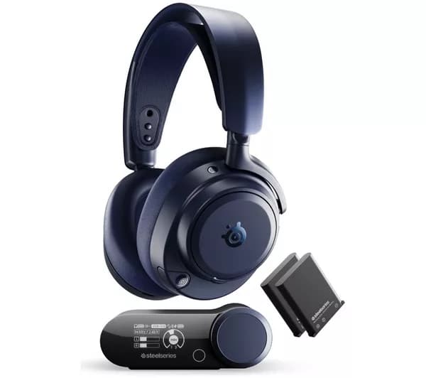 STEELSERIES Arctis Nova Pro Omni Wireless 7.1 Gaming Headset for PC & PlayStation - Midnight Blue