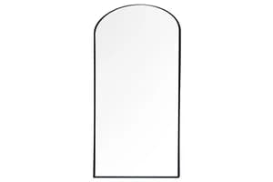 Modena Arched Leaner Mirror | Black | 80 x 180 cm