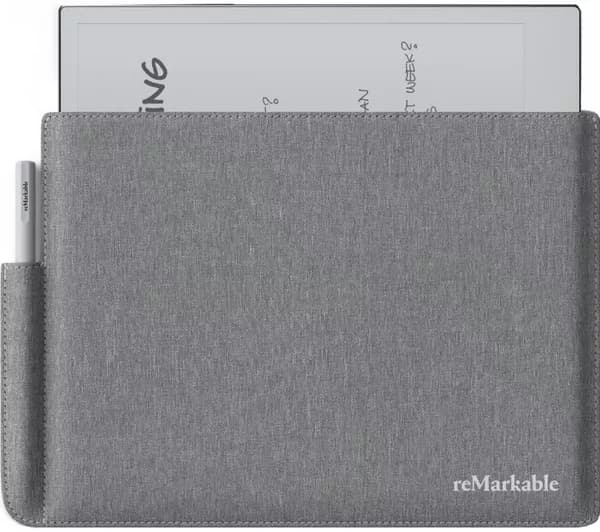 REMARKABLE Polymer Weave Folio Case - Grey