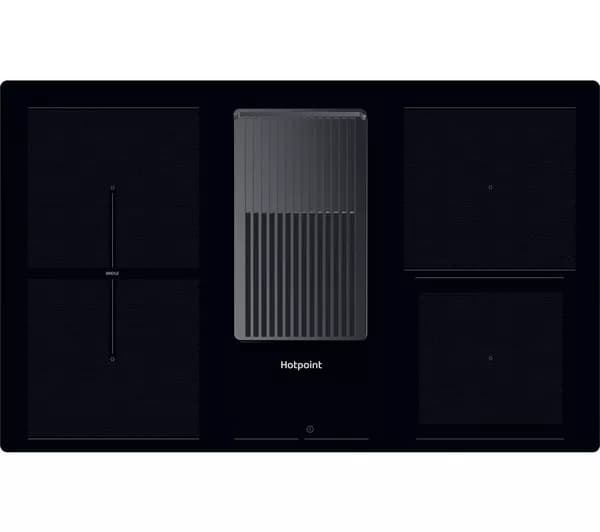 HOTPOINT PVH 92 B K 83 cm Vented Hob - Black