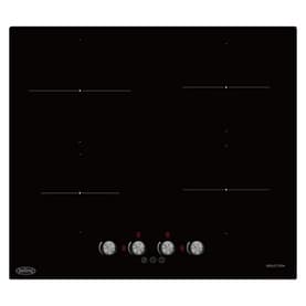 60cm Rotary Control Induction Hob Black