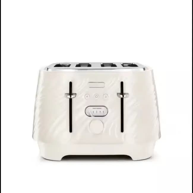Delonghi Ballerina Seta 4 Slice Toaster | Silk Cream | CTDS4003.CR