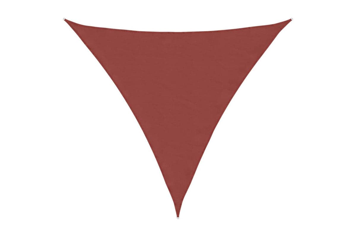 Vidaxl 42310 Sunshade Sail Oxford Fabric Triangular 3.6x3.6x3.6 M Terracotta
