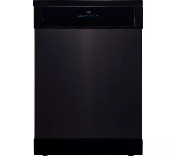 KENWOOD KDW16T23 Full-size Dishwasher - Black Inox